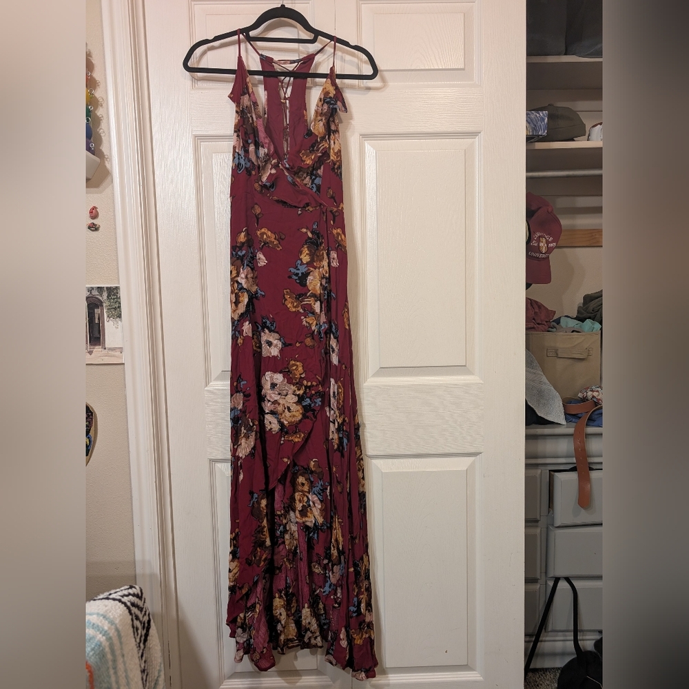 "Dance And Marvel" Floral Maxi Dress